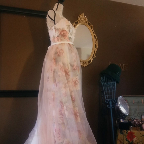 Gorgeous custom made gown - Picture 14 of 14